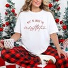 Simply Sage Market Women's Meet Me Under The Mistletoe Short Sleeve Garment Dyed Tee - 2 of 4