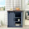 Festivo 40" Vintage Style TV Stand for TVs up to 40" Navy - 3 of 4