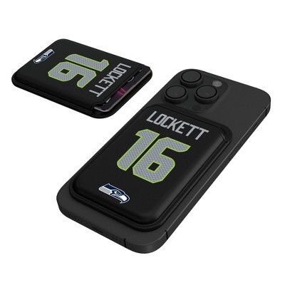 Keyscaper NFL Seattle Seahawks Players Game Tactic Black Magnetic Credit Card Wallet