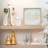 Sullivans 11.5", 14.75" and 20" Beaded Cone Tree - Set of 3, Christmas Decor, Gold - 4 of 4