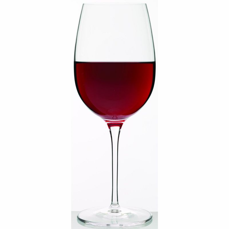 Luigi Bormioli Crescendo 20-Ounce Bordeaux Wine Glasses, 4-Piece, 20 oz., 3 of 5