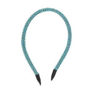 Unique Bargains Women's Fashion Colorful Yarn Headband 1 Pc - 1 of 4