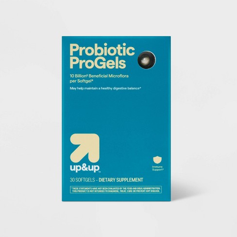 Probiotic ProGels Dietary Supplement Softgels - 30ct - up&up™ - image 1 of 4