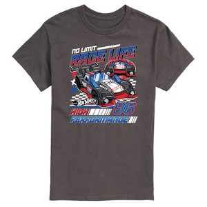 Men's - Hot Wheels - No Limit Race Life Short Sleeve Graphic T-Shirt - 1 of 4
