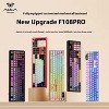AULA F108 Pro Tri-Mode Wireless Mechanical Keyboard, Full Size, RGB, Knob & Smart Screen - 3 of 4
