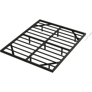AMERLIFE Floating Bed Frame with LED Lights, No Box Spring Needed, Noise-Free - 1 of 4
