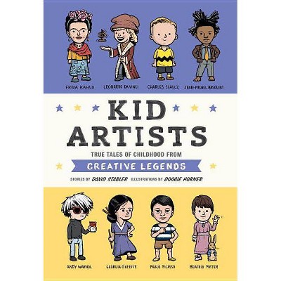 Kid Artists - (Kid Legends) by  David Stabler (Hardcover)