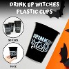 4E's Novelty Drink Up Witches Halloween Disposable Cups 50 Pack 16 oz – Black Plastic Cups, Plastic Cups for Party, Durable & BPA-Free Halloween Cups - 4 of 4