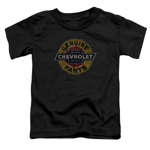 Toddler Boys' Chevrolet Genuine Chevy Parts Distressed Sign T Shirt - 1 of 2