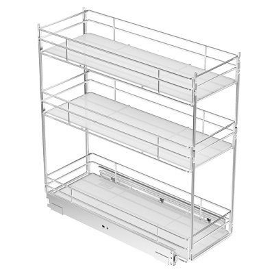 Pull Out Spice Rack for Narrow Cabinet