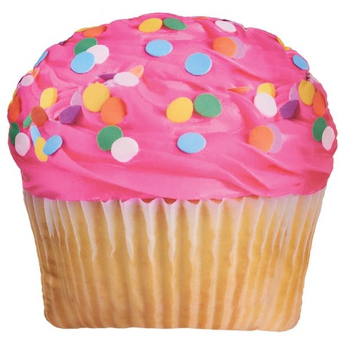 2 Scoops Valentine S Microbead Pillow Pink Icing Cupcake Target
