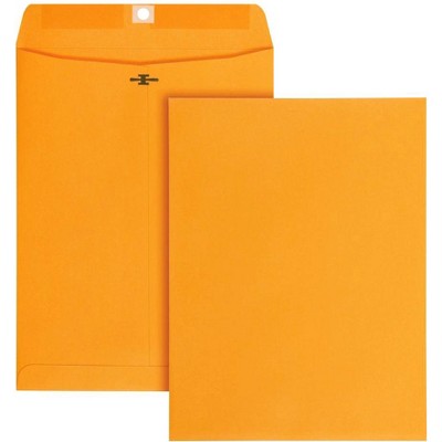 Quality Park Clasp Envelopes in Dispenser, 9 x 12 Inches, Kraft Brown, pk of 250