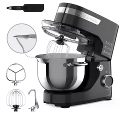 Whall Kinfai Electric Kitchen Stand Mixer Machine with 4.5 Quart Bowl for Baking, Dough, Cooking