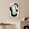 Art Remedy Abstract Numeral Contemporary Shapes Abstract Wall Art Framed - 2 of 4