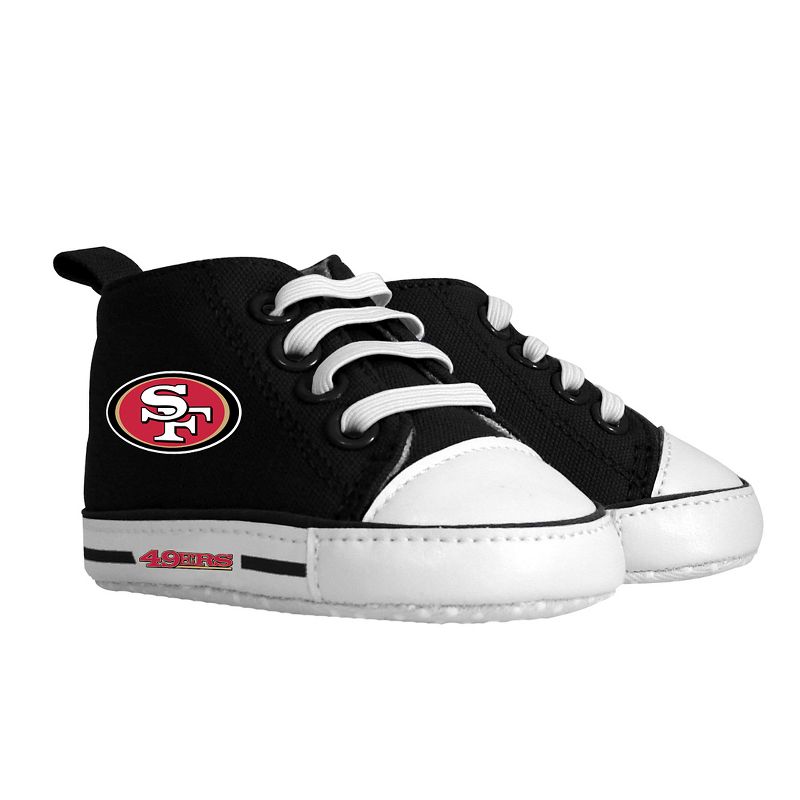 Baby Fanatic 2 Piece Bid and Shoes - NFL San Francisco 49ers - White Unisex Infant Apparel, 2 of 4