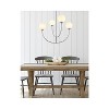 Elegant Lighting Nyomi 42-Inch Satin Gold Chandelier with Open-Frame Design - 2 of 4