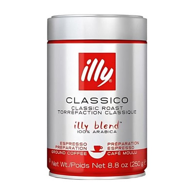 illy Classico Espresso Ground Coffee 8.8oz/250g