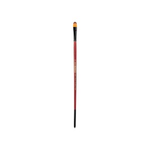 Creative Mark Ebony Splendor Short-Handled Synthetic Sable Paint Brush, Filberts, Teijin Multi-Filament Hair, Handcrafted Synthetic Paint Brushes for - 1 of 4