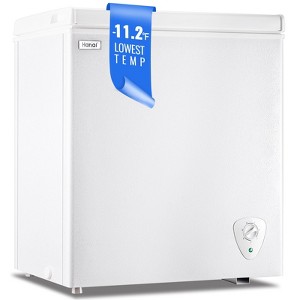 WANAI 19.5” Home Freestanding Chest Freezer Large Size BCBD-110 - 1 of 4