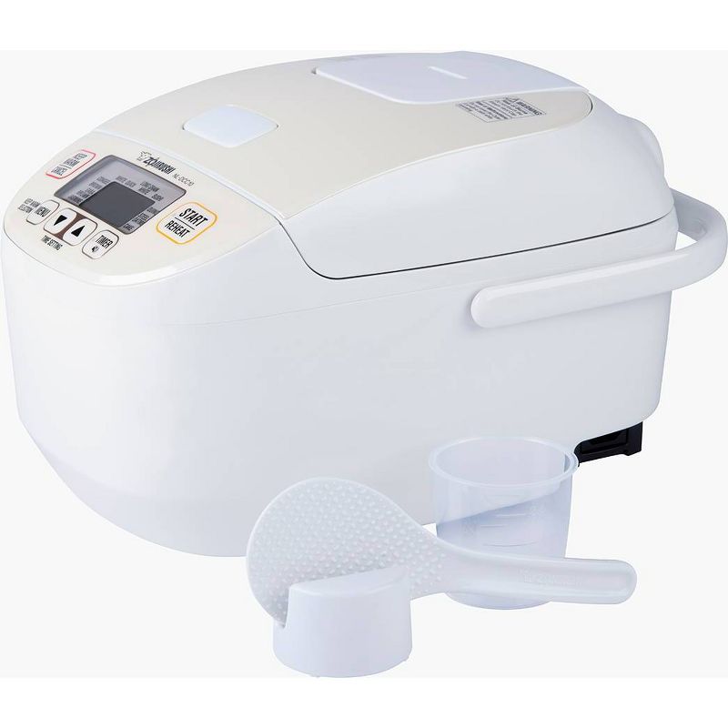 Zojirushi 10 Cup Automatic Rice Cooker &#38; Warmer - White - NL-DCC18CP, 4 of 17