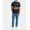 Seven Times Six Super Mario Bros T-Shirt Men's Here We Go Short Sleeve Graphic Top Black - 4 of 4