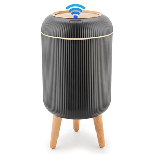 Smart Sensor Wastebasket, Convenient and Hygienic Easy to Use, Technology Sensor Waterproof Wastebasket Plastic Trash can - 1 of 4