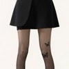 Anna-Kaci Women's Sheer Butterfly Print Tights with Subtle Sparkle Star Accents and Stretch Fit - 4 of 4