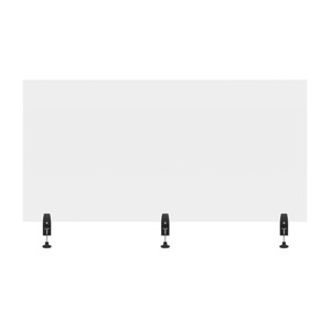 Stand Up Desk Store ReFocus Acrylic Divider Partition Sneeze Guard Shield for Desks, Tables, and Cubicle Walls - 1 of 4