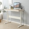 Modern Standing Desk With Storage Desks That Go Up And Down,Home Office Desk Study Table Furniture-The Pop Home - 2 of 4