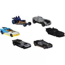 Hot Wheels Batman Character Cars - 6pk