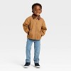 Toddler Boys' Corduroy Collar Workwear Jacket - Cat & Jack™ Brown - 3 of 3