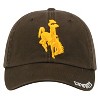 NCAA Wyoming Cowboys Unstructured Washed Cotton Hat: Adjustable Sports Team Apparel - 3 of 4