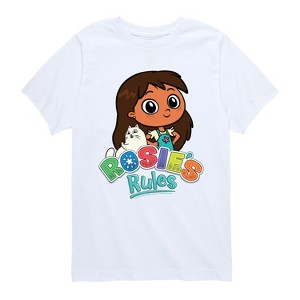 Boys' - Rosie's Rules - Rosie And Logo Short Sleeve Graphic T-Shirt - 1 of 4
