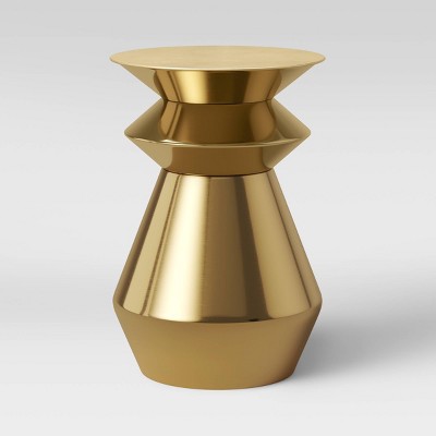 gold side table target