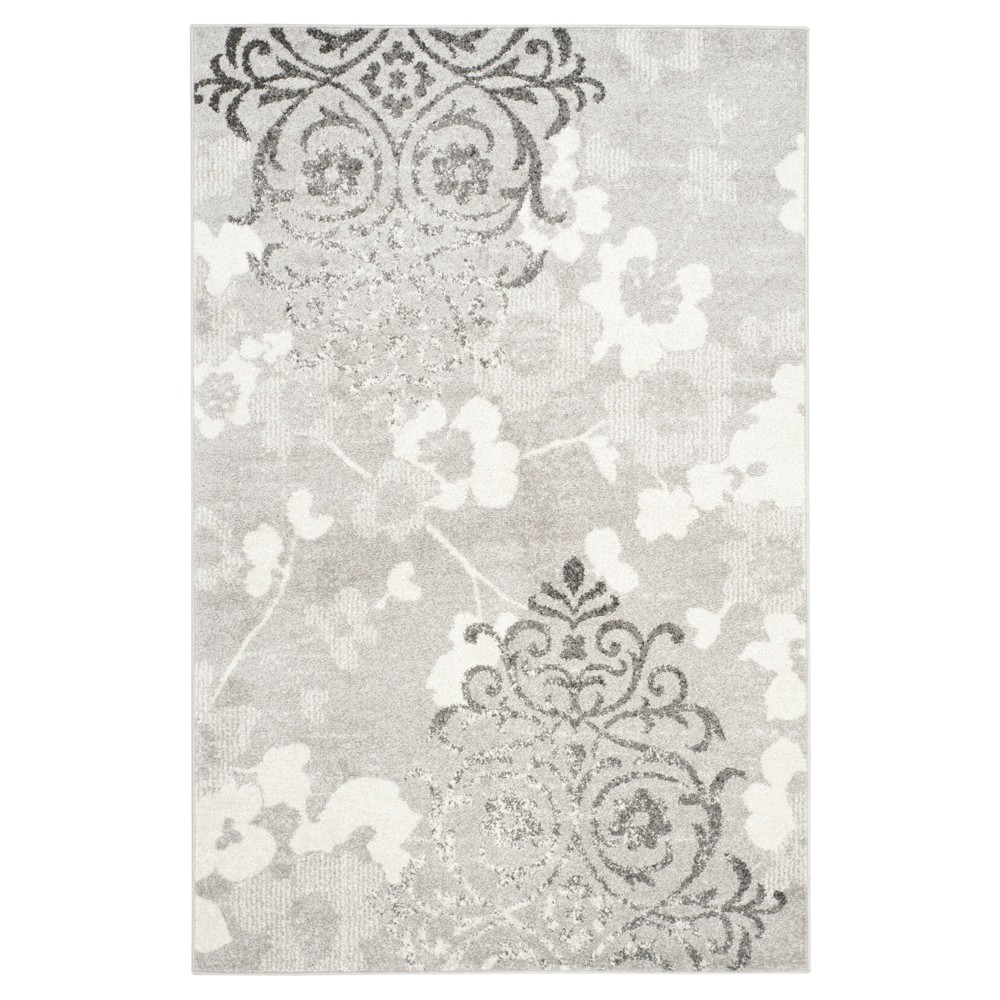 Norwel Area Rug - Silver/Ivory (6'x9') - Safavieh