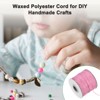 Unique Bargains Waxed Polyester Cord Waxed Polyester Durable Multipurpose Beading Cord 1 Pc - 4 of 4