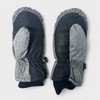 London Fog Kids Ski Mittens for Boys (4-6 Years) - Warm Winter Mittens - Insulated and Waterproof Gloves for Cold Weather - 3 of 4