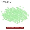 Unique Bargains Loose Craft DIY Earring Necklace Making Acrylic Round Beads 1700 Pcs - 3 of 4