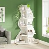 KTMBDW 5 Tier Bookshelf, Bookcase with Open Storage, Modern Tall Bookshelves Organizer, Floor Standing Book Shelf for Bedroom, Living Room,Home Office - 4 of 4