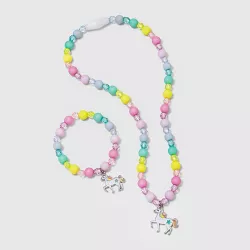 Toddler Girls' Unicorn Necklace and Bracelet Set - Cat & Jack™