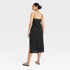 Women's Linen Slip Dress - A New Day™ - 2 of 3