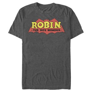 Men's Batman Logo Robin Boy Wonder T-Shirt - 1 of 4