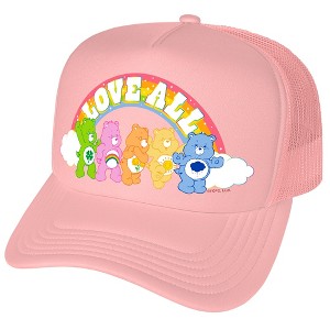 Care Bears Care Bears Love All Foam Trucker Cap Pink - 1 of 4