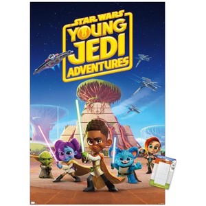Trends International Star Wars: Young Jedi Adventures - One Sheet Unframed Wall Poster Prints - 1 of 4