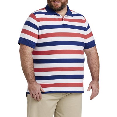 Harbor Bay Multi Color Polo Shirt - Men's Big and Tall