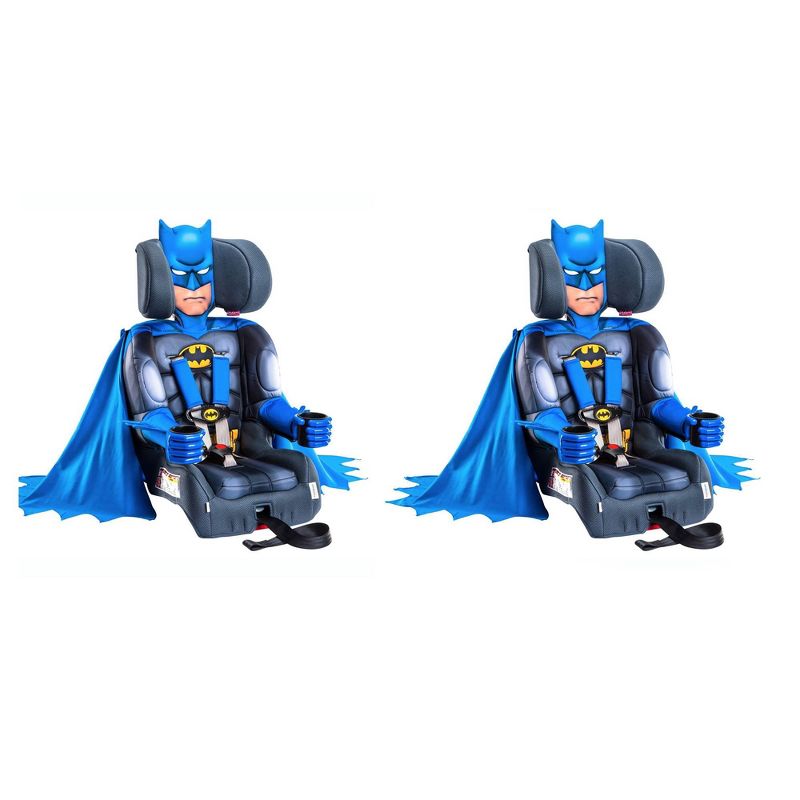 KidsEmbrace DC Comics Batman Adjustable Booster Toddler Car Seat (2 Pack), 1 of 7