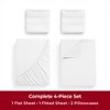 Mellanni 1800 Bed Sheet Set 6 PIECE - 2 of 3