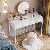 Tribesigns 39 Inches 2 Drawers Vanity Desk - 3 of 4