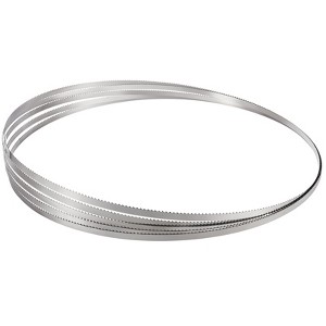 VEVOR Band Saw Blade, 82.3x0.63x0.02 inch, 5 PCS/Pack Meat Bandsaw Blades for Replacement, Carbon Steel Blade, Silver - 1 of 4