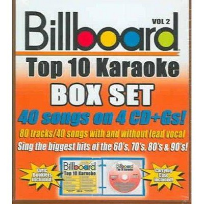 Billboard Karaoke - Billboard Top-40 Karaoke - Box Set vol 2 (40+40-song Box Set) (4 CD Box Set)